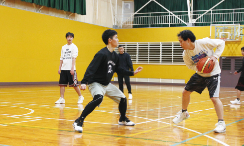 バスケットボール部 写真